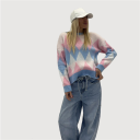 maglioncino disegno geometrico scacchi